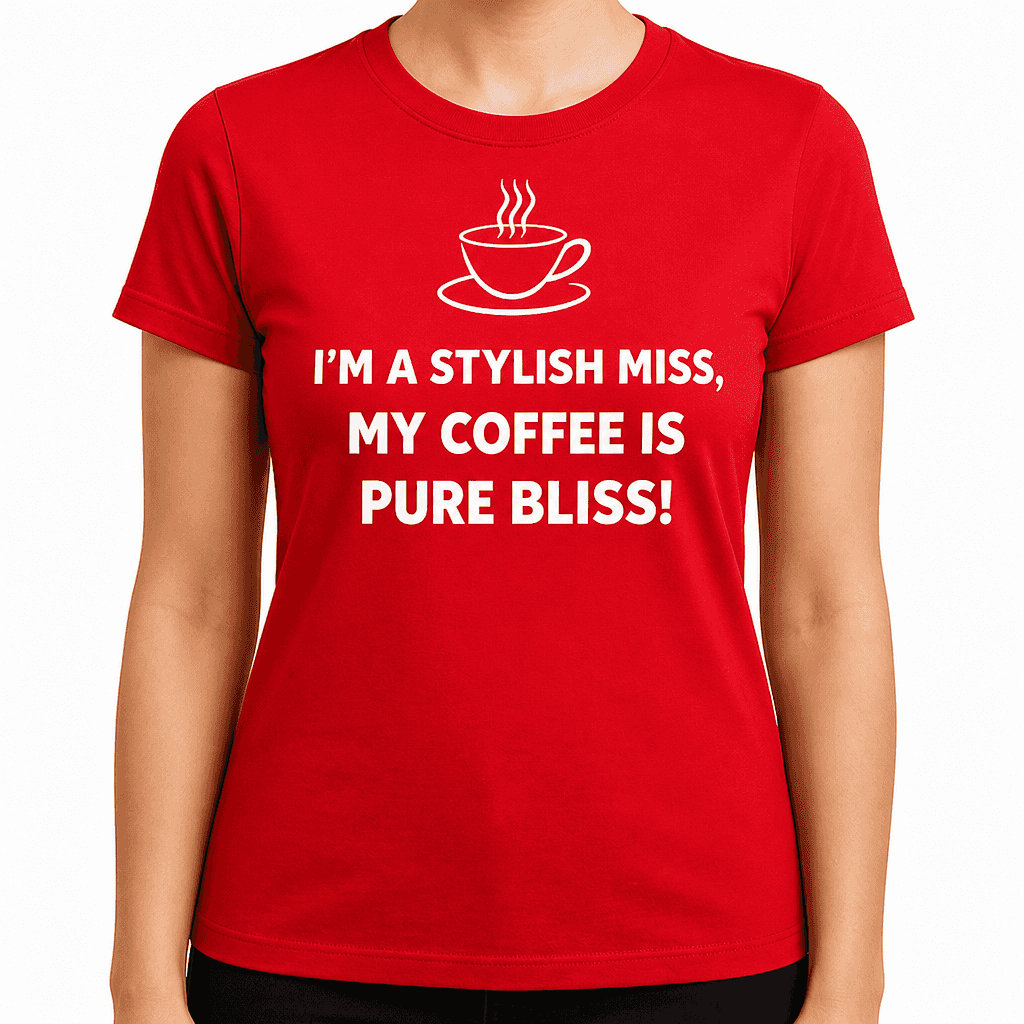 My Coffee Is Pure Bliss - T-Shirt