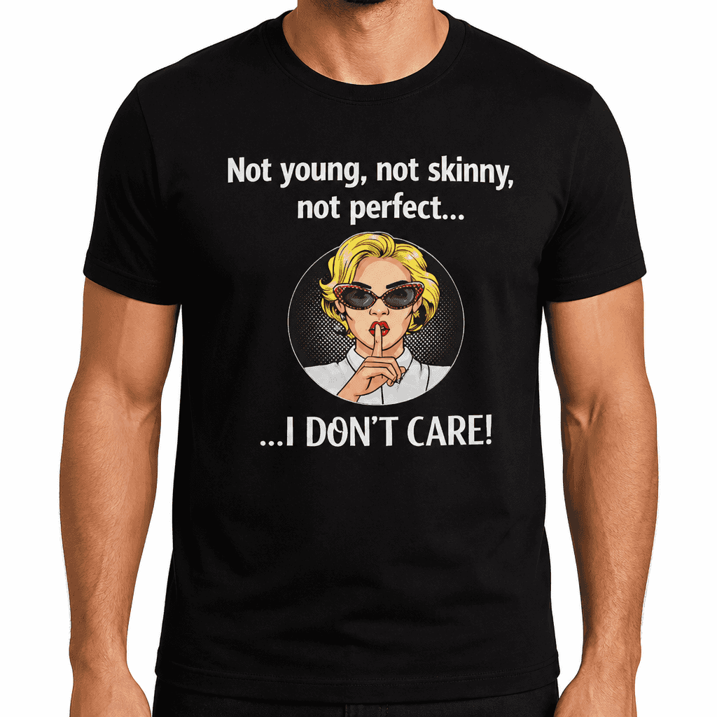 Not Perfect I Don’t Care - T-Shirt