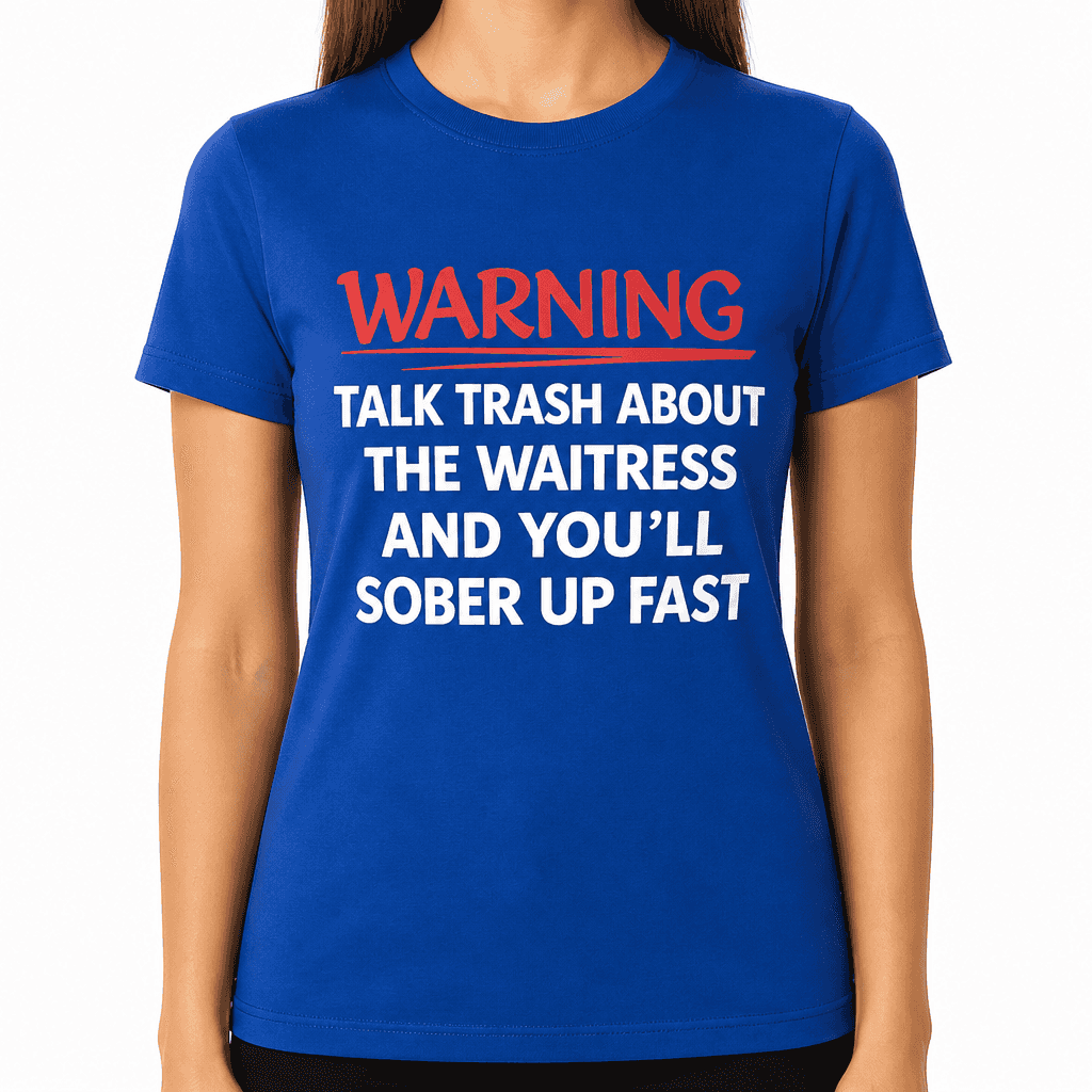 Warning Sober Up Fast - T-Shirt