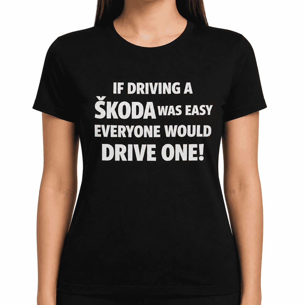 Driving a Ε koda Was Easy - T-Shirt