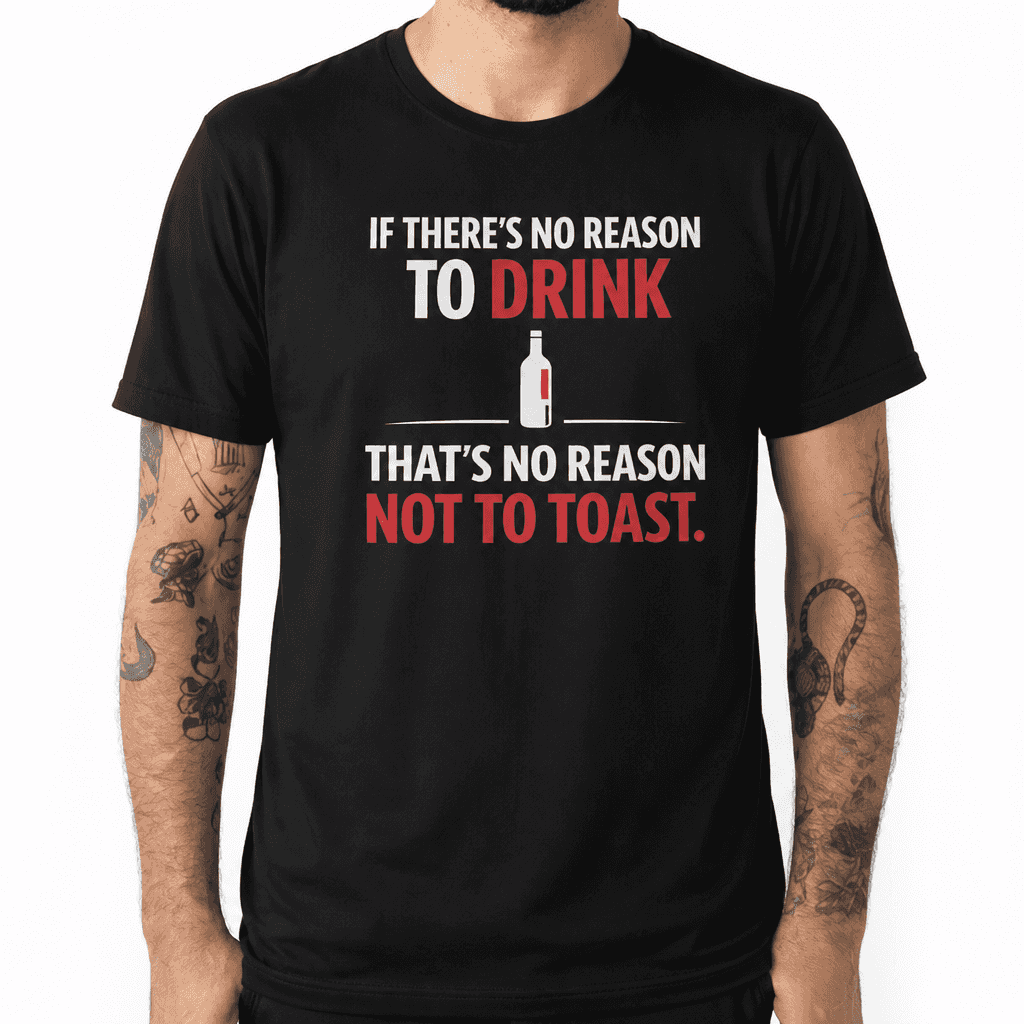 NO REASON TO DRINK - T-Shirt