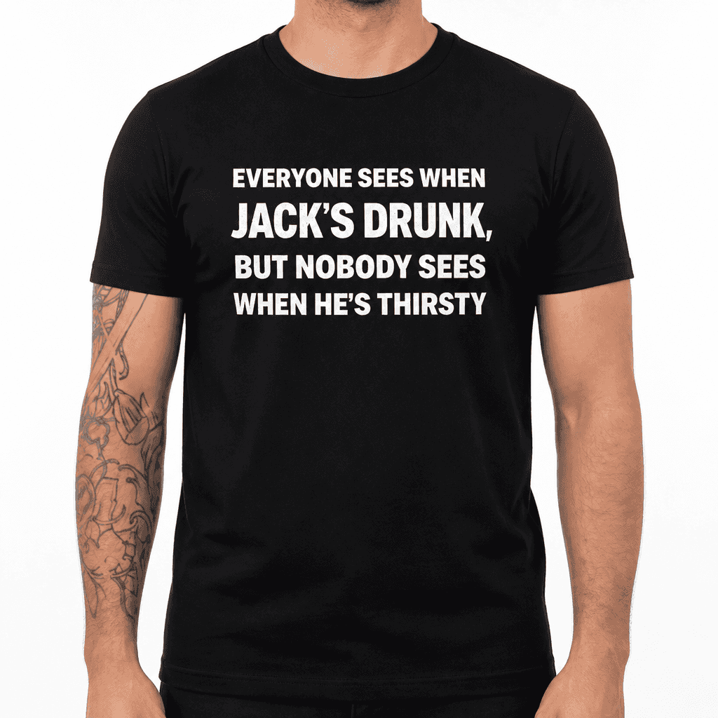 Nobody Sees Thirsty - T-Shirt