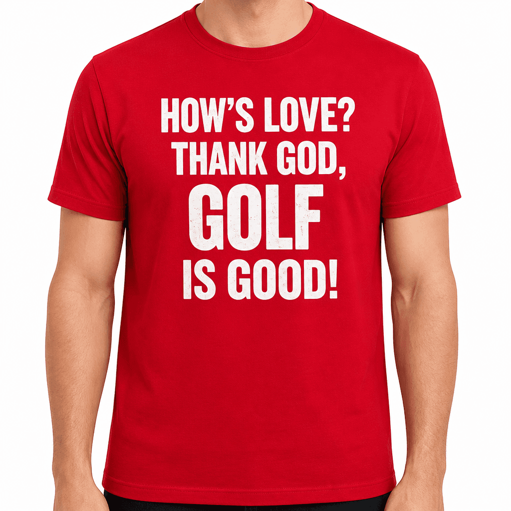 Thank God Golf Is Good - T-Shirt