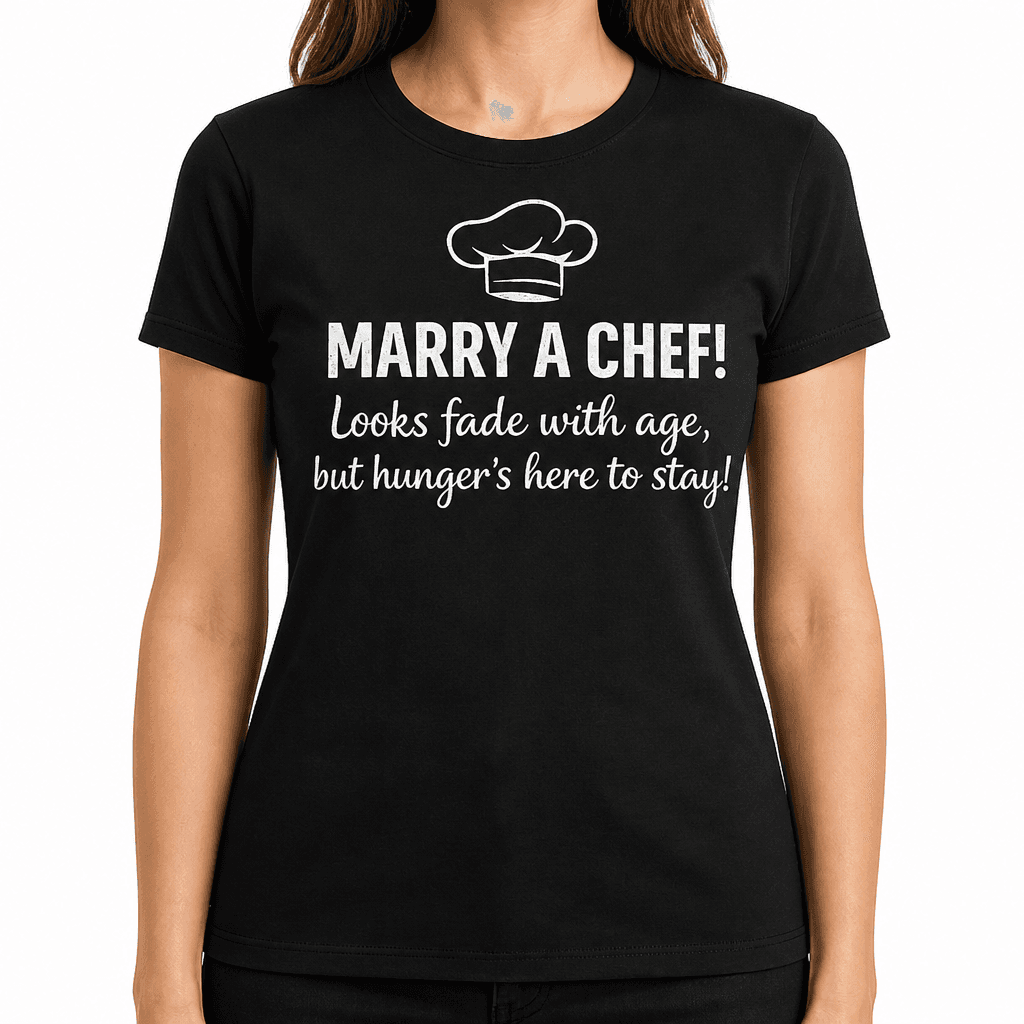 Marry a Chef - T-Shirt