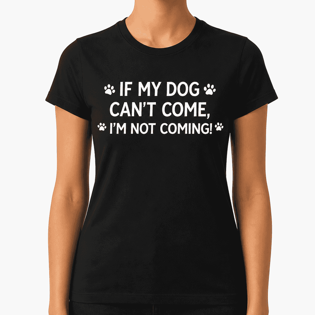 Dog Canβt Come Iβm Not Coming - T-Shirt