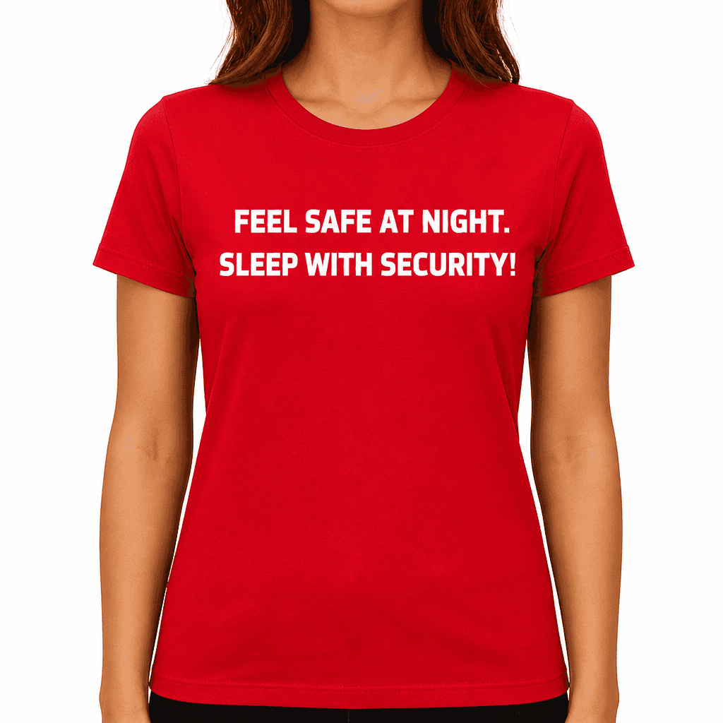 Sleep With Security - T-Shirt