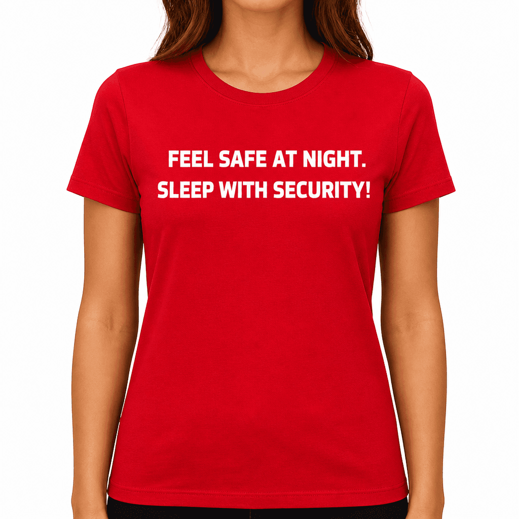 Sleep With Security - T-Shirt