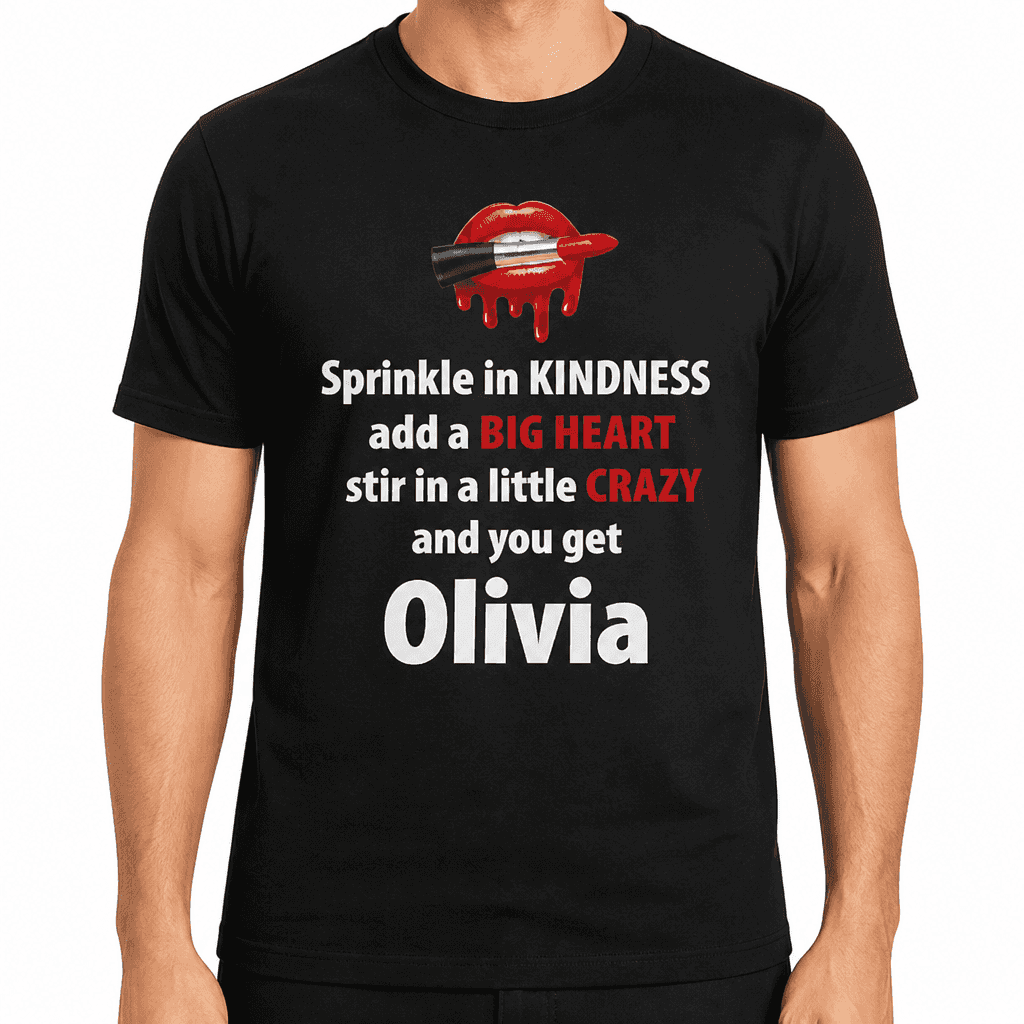 Sprinkle in Kindness with your name - T-Shirt