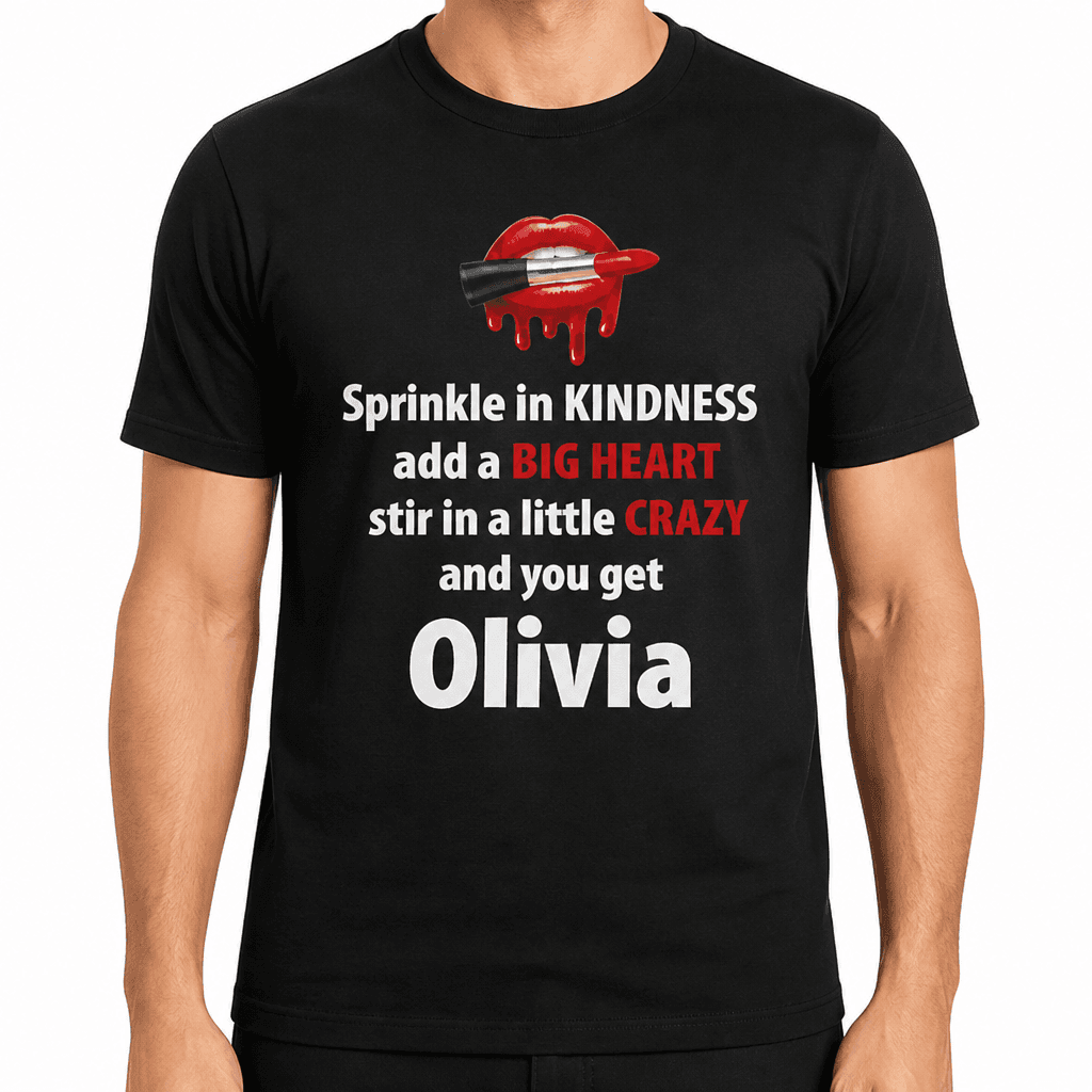 Sprinkle in Kindness with your name - T-Shirt