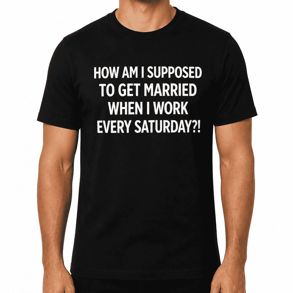 Get Married Every Saturday - T-Shirt