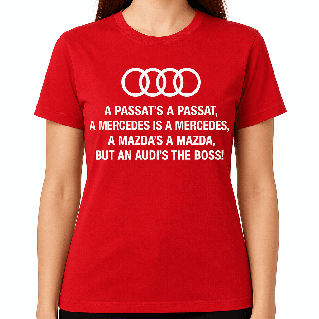 An Audi's The Boss - T-Shirt