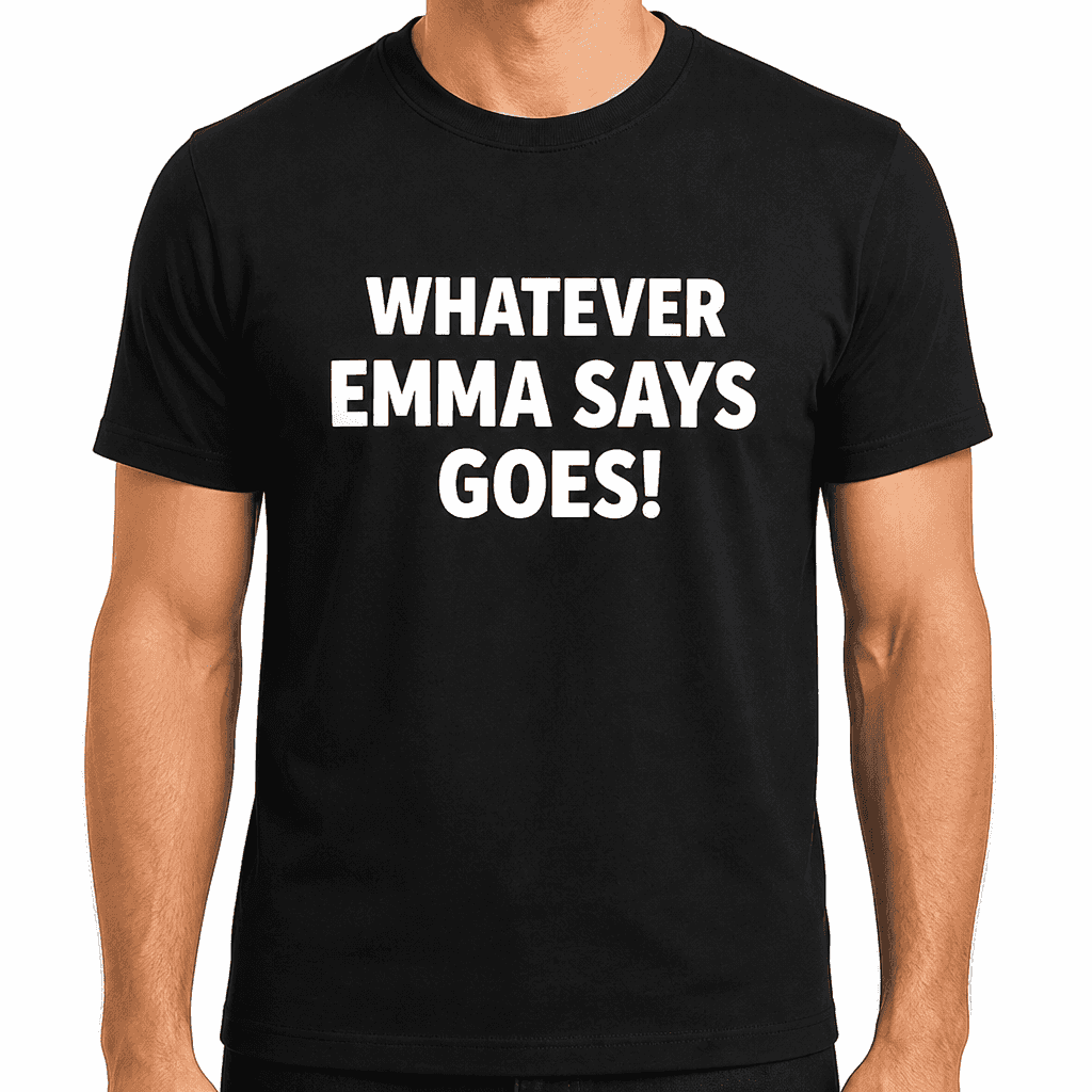 Whatever Emma Says - T-Shirt