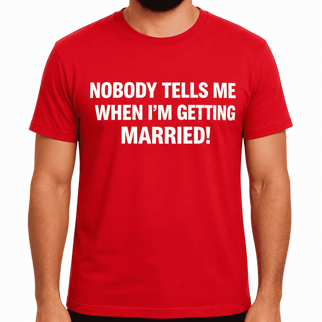 Nobody Tells Me Married - T-Shirt