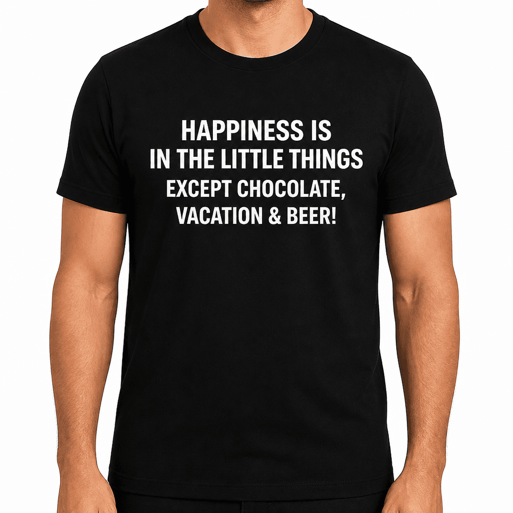 Happiness Little Things - T-Shirt