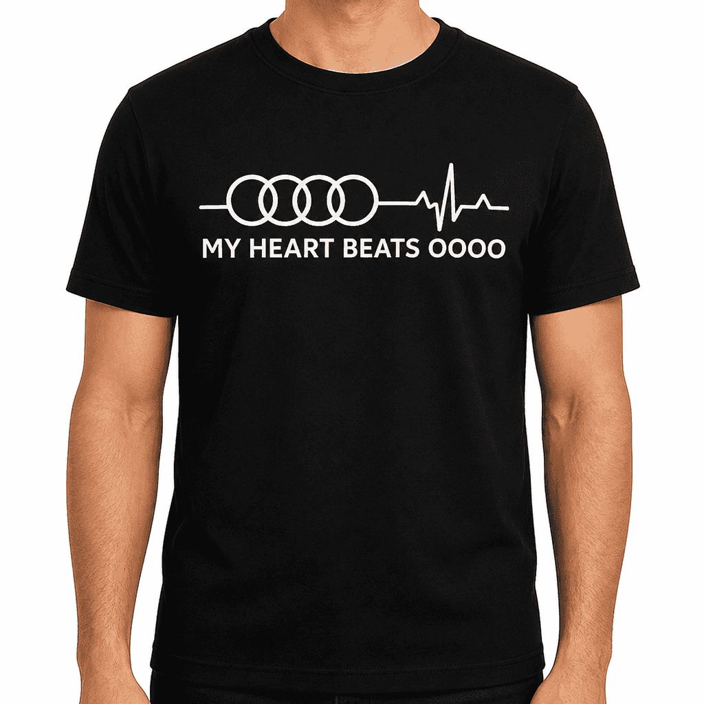 Heart Beats OOOO - T-Shirt