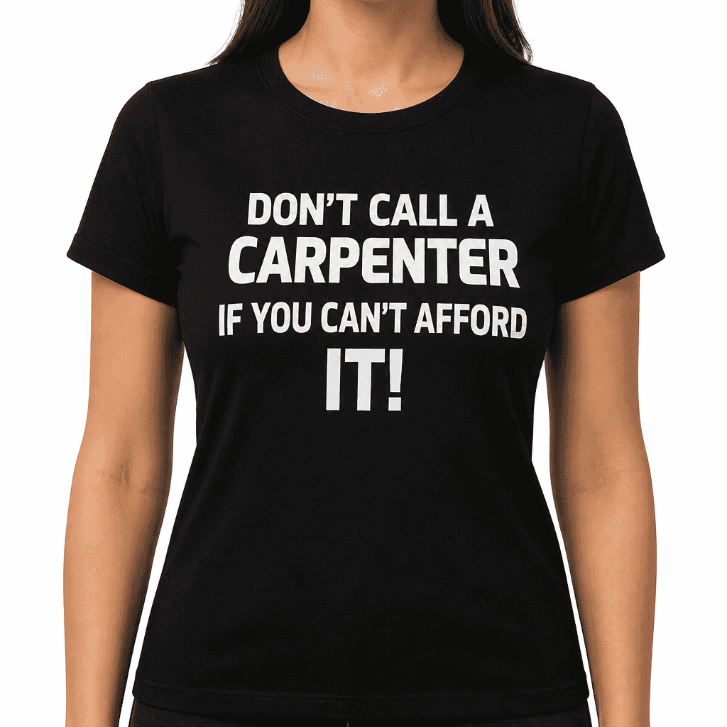 Don't Call a Carpenter - T-Shirt