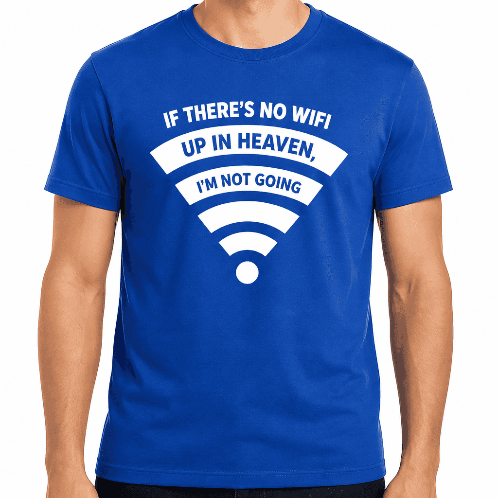 No WiFi I’m Not Going - T-Shirt