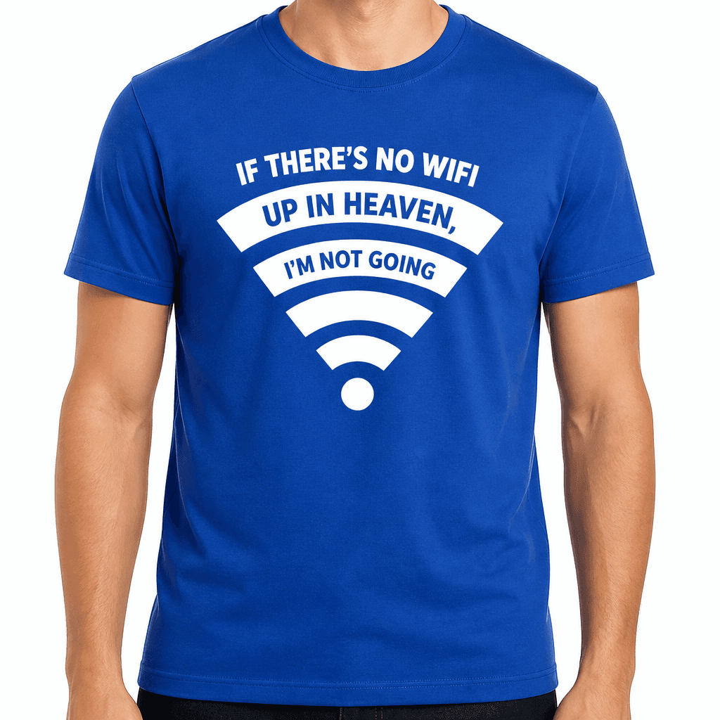 No WiFi I’m Not Going - T-Shirt