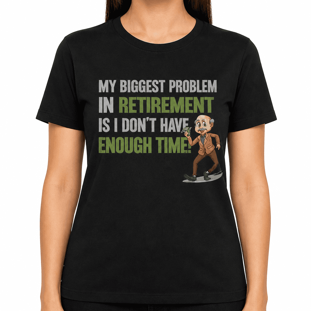 Biggest Problem Retirement - T-Shirt