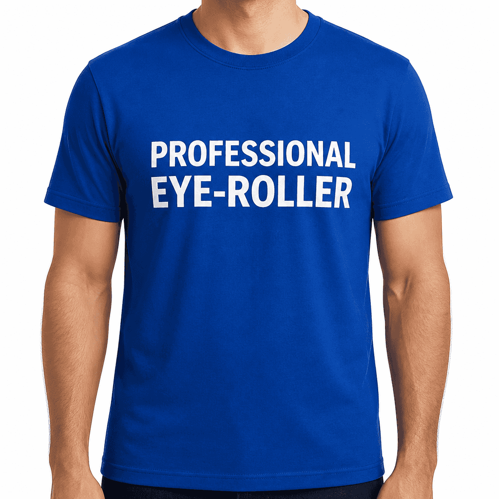 Professional Eye-Roller - T-Shirt