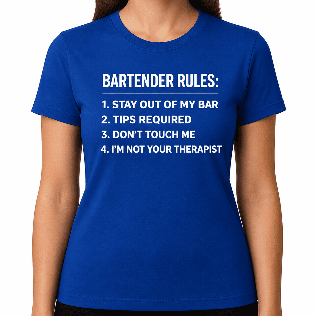 BARTENDER RULES - T-Shirt