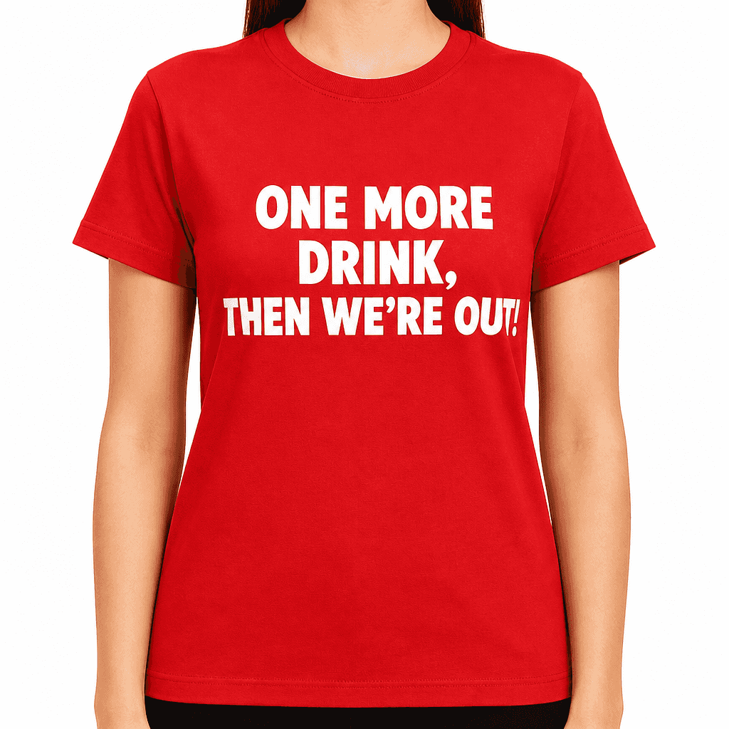 One More Drink - T-Shirt