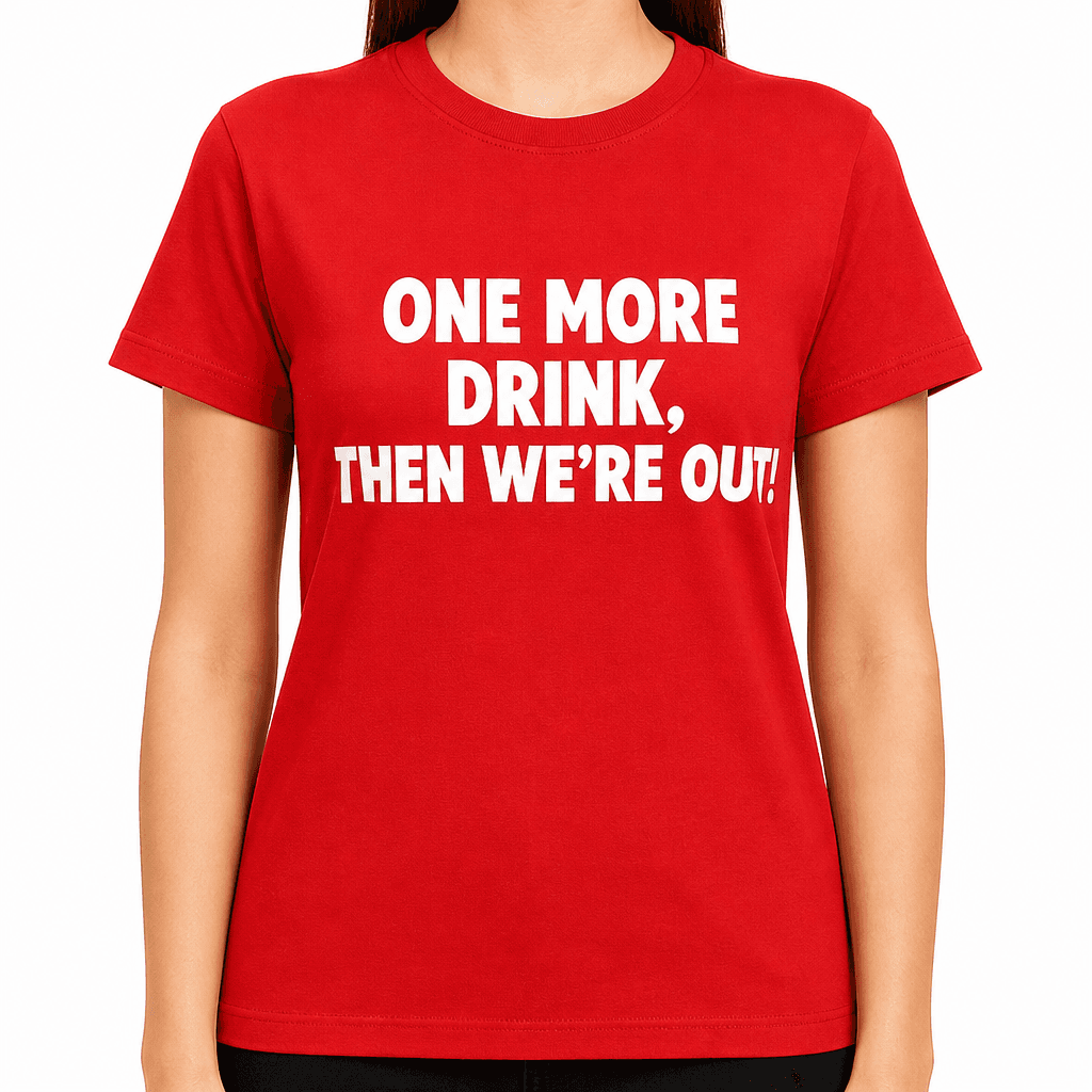One More Drink - T-Shirt
