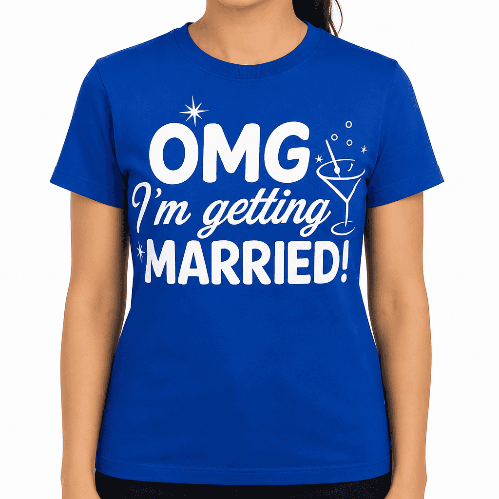 OMG I'm getting MARRIED! - T-Shirt
