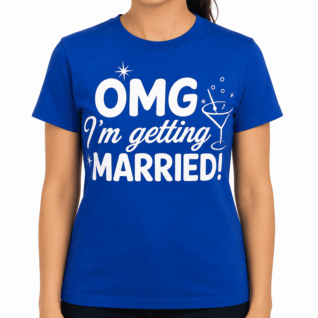 OMG I'm getting MARRIED! - T-Shirt