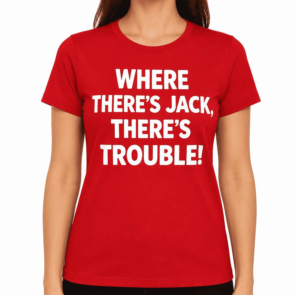 There's Jack There's Trouble - T-Shirt