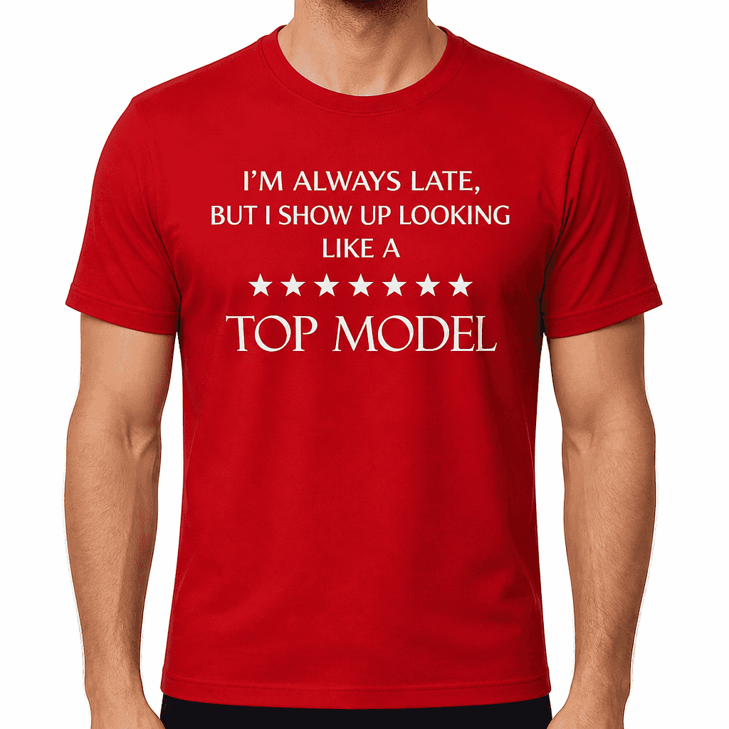Always Late Top Model - T-Shirt