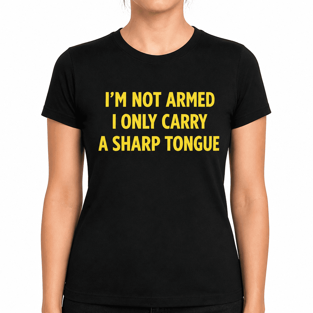 Only Carry Sharp Tongue - T-Shirt