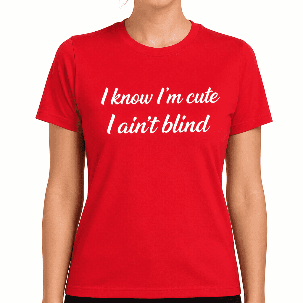 I Know I'm Cute - T-Shirt