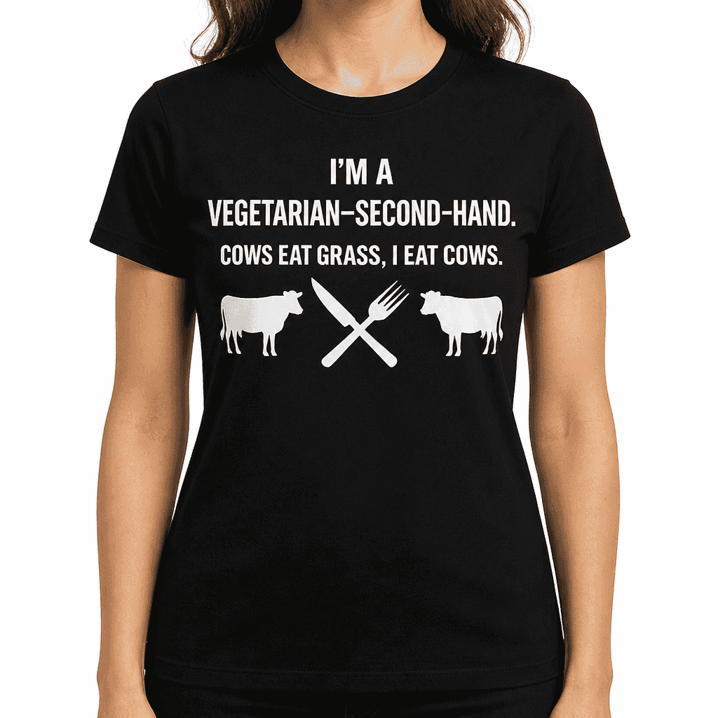 Cows Eat Grass - T-Shirt