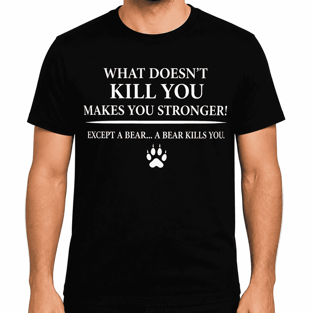 Except a Bear - T-Shirt