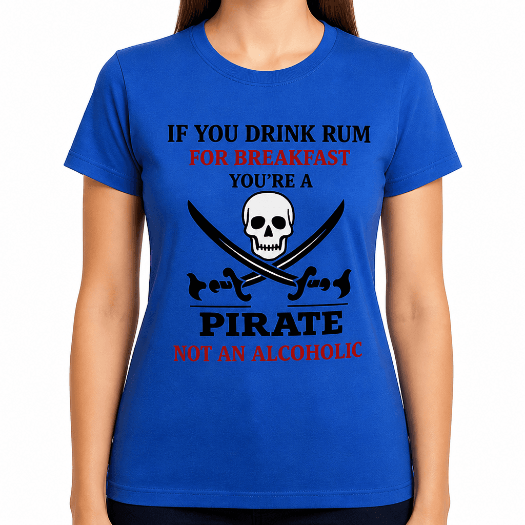 Drink Rum For Breakfast - T-Shirt