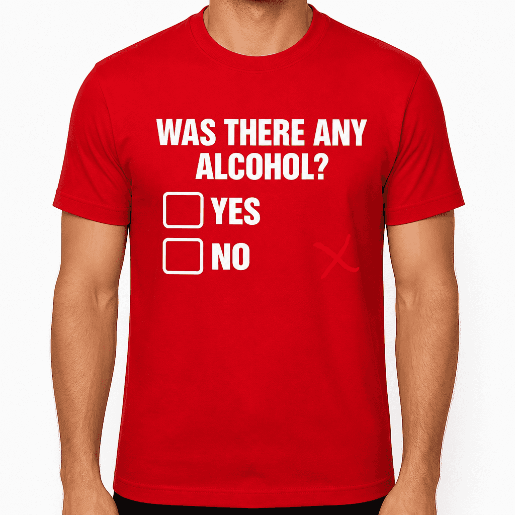 ANY ALCOHOL YES - T-Shirt
