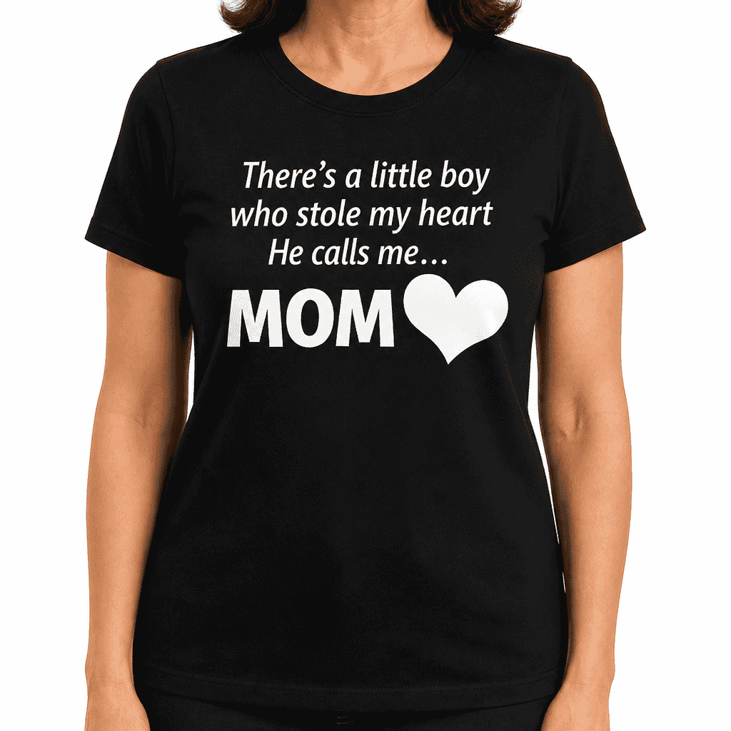 Stole My Heart Mom - T-Shirt