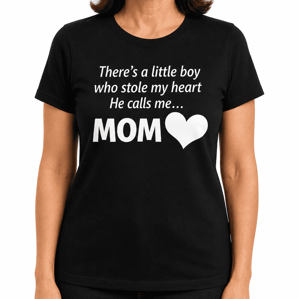 Stole My Heart Mom - T-Shirt