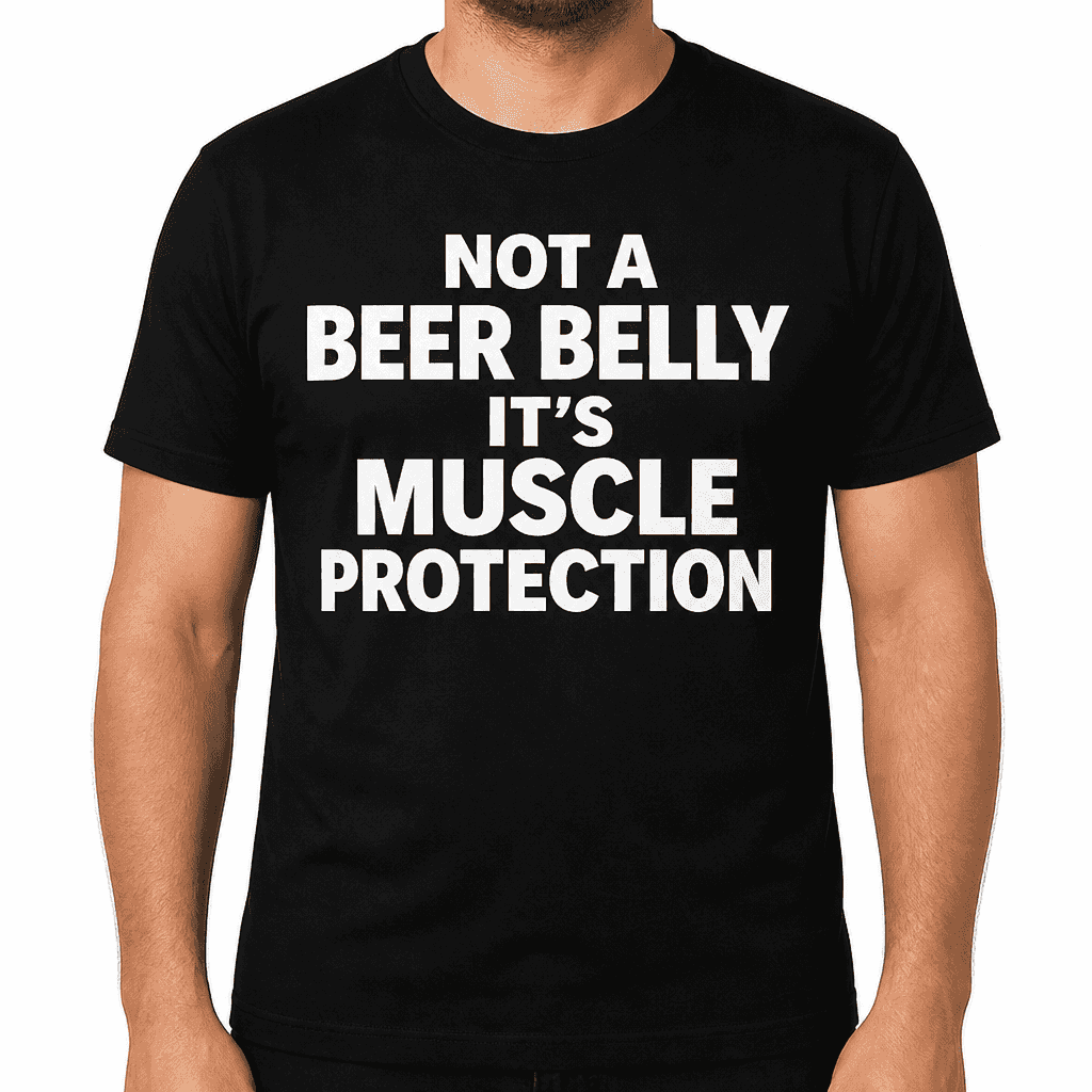 Not a Beer Belly - T-Shirt
