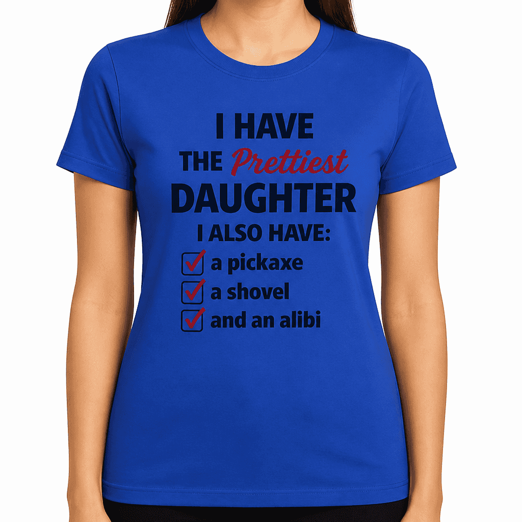 Prettiest Daughter Alibi - T-Shirt