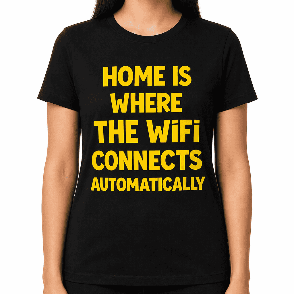 Home WiFi - Funny T-Shirt