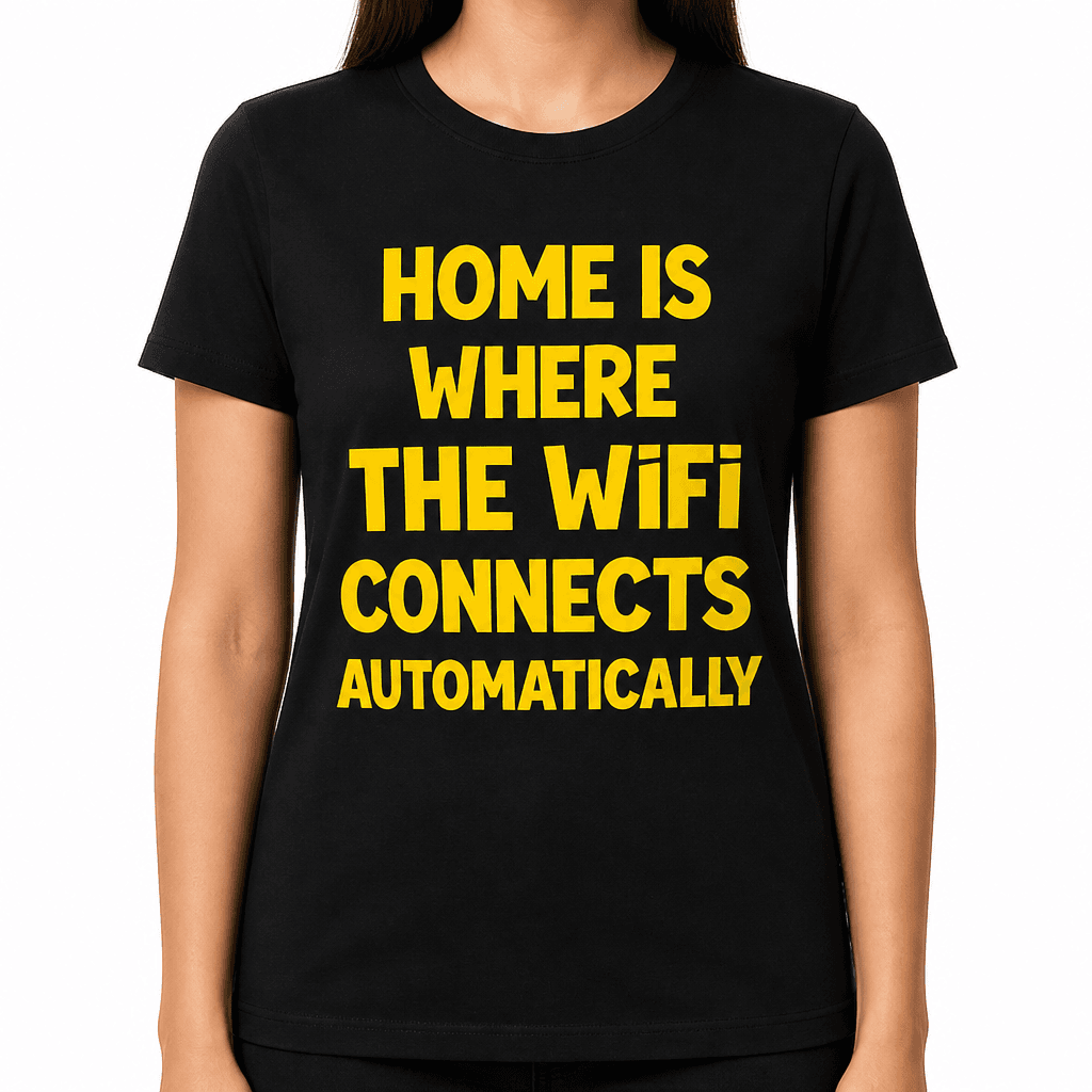 Home WiFi - Funny T-Shirt