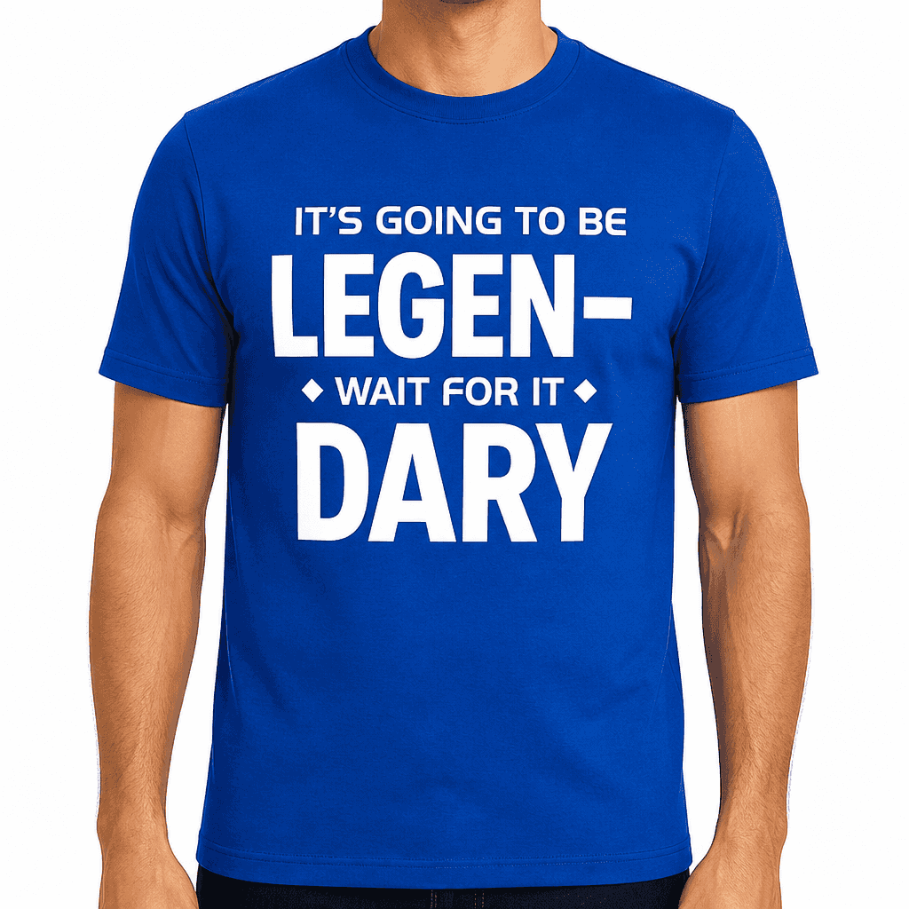 ITβS GOING TO BE LEGEN- WAIT FOR IT DARY - T-Shirt