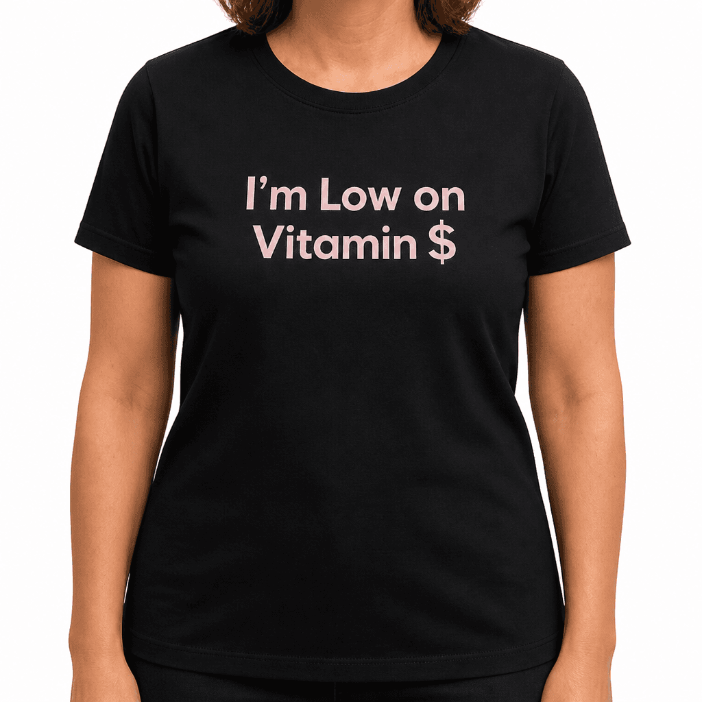 Low on Vitamin - T-Shirt