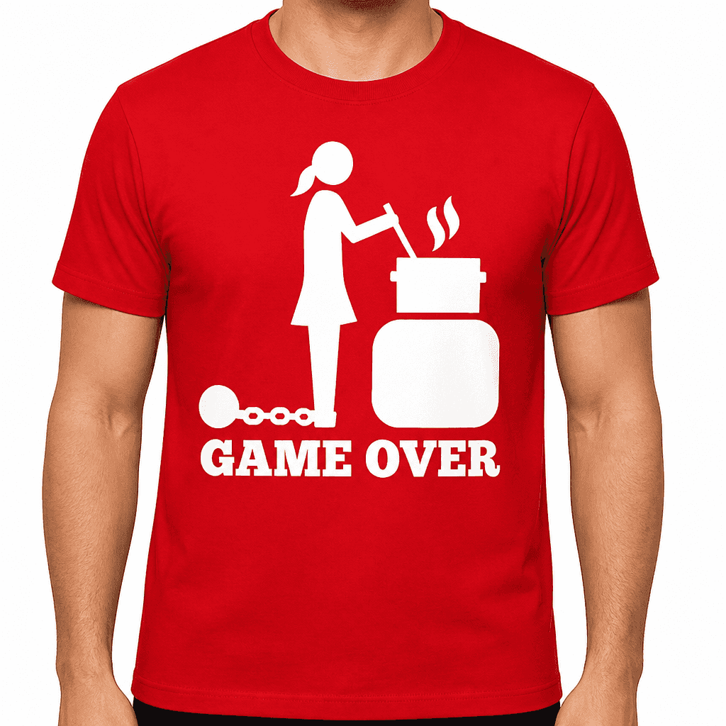 GAME OVER Kitchen - T-Shirt