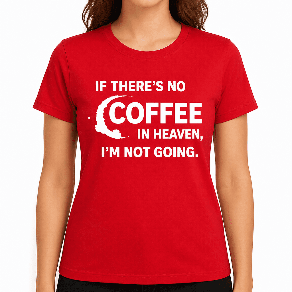 No Coffee In Heaven - T-Shirt
