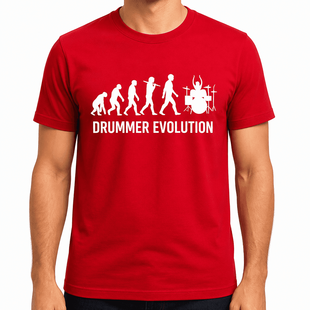 Drummer Evolution - T-Shirt