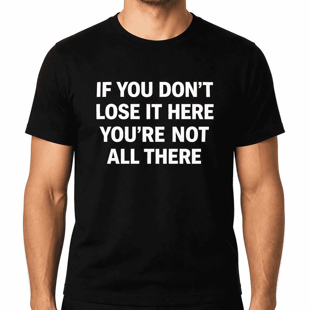 Don't Lose It Here - T-Shirt