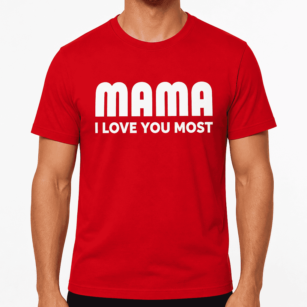Mama I Love You - T-Shirt